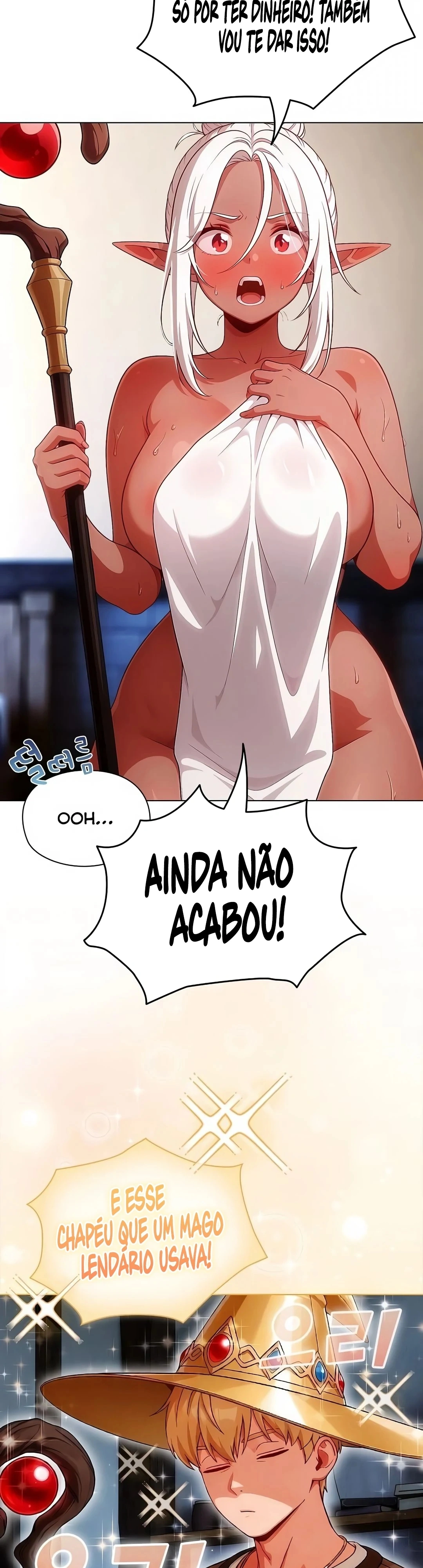 Fingindo ser um elfo sombrio bronzeado! Capítulo 1 Página 34