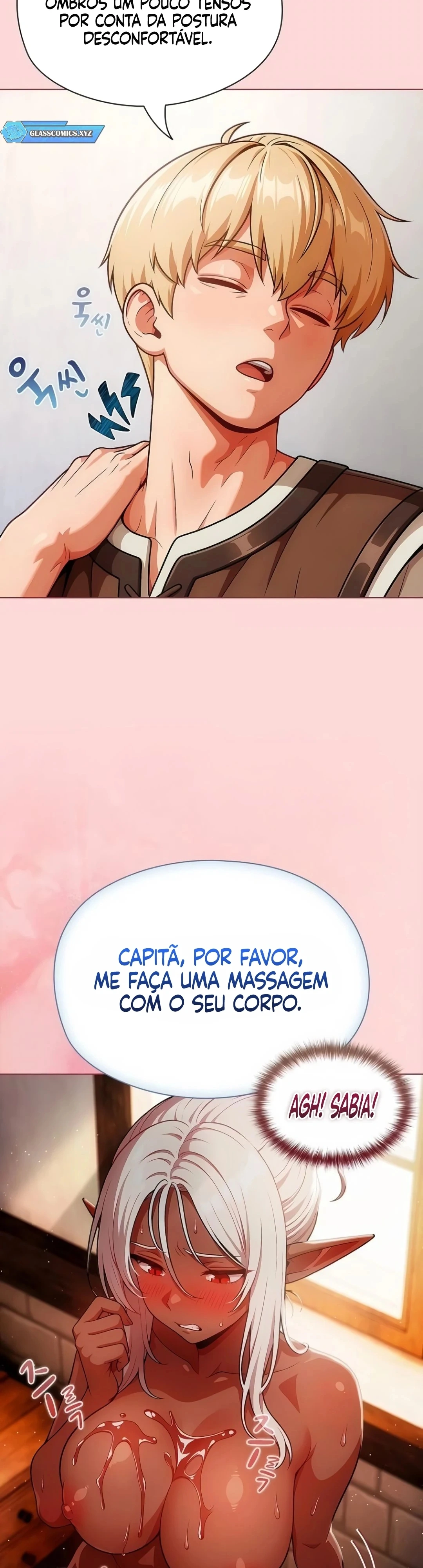 Fingindo ser um elfo sombrio bronzeado! Capítulo 3 Página 36