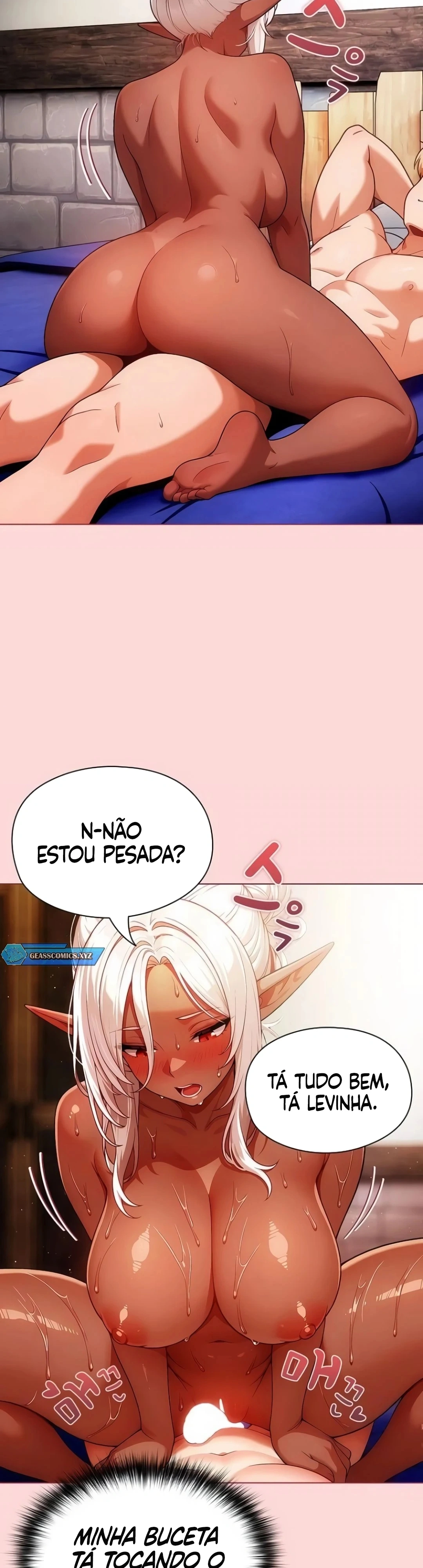 Fingindo ser um elfo sombrio bronzeado! Capítulo 3 Página 38