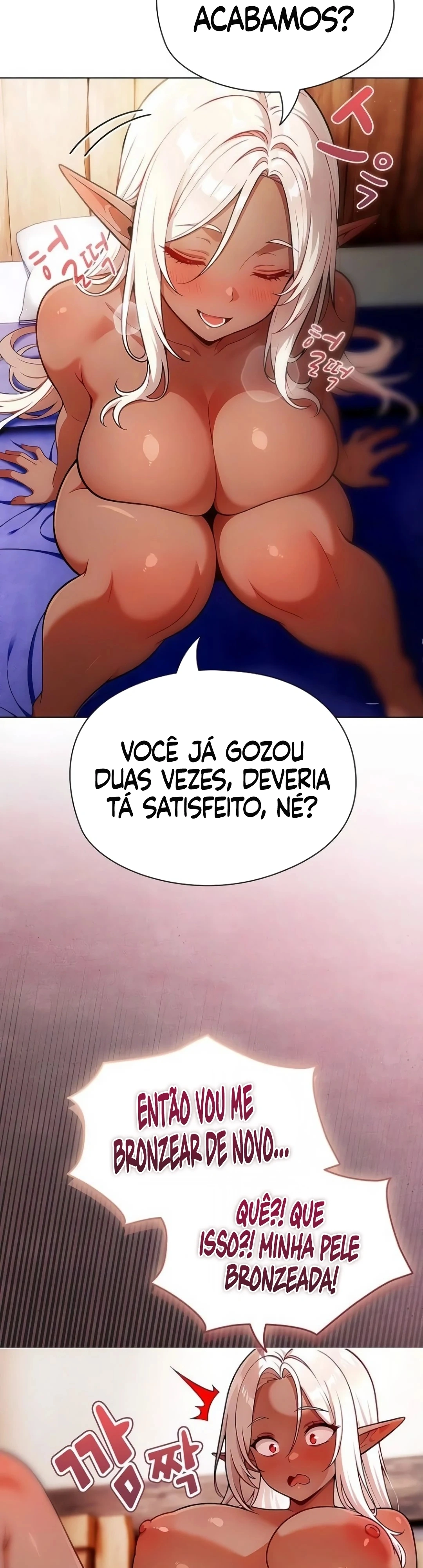 Fingindo ser um elfo sombrio bronzeado! Capítulo 3 Página 4
