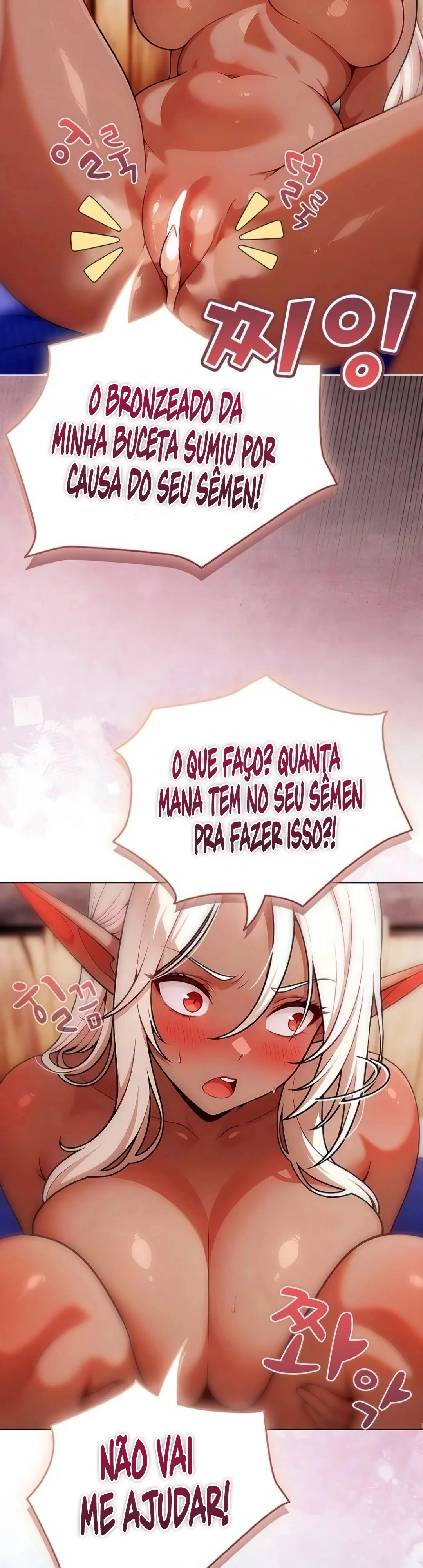 Fingindo ser um elfo sombrio bronzeado! Capítulo 3 Página 5