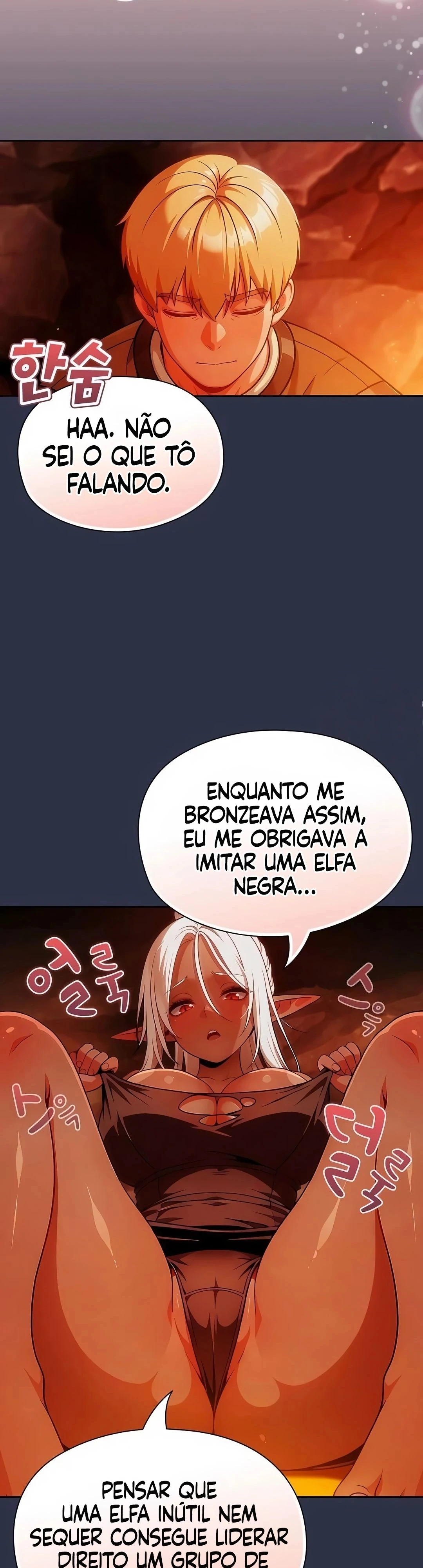Fingindo ser um elfo sombrio bronzeado! Capítulo 5 Página 31