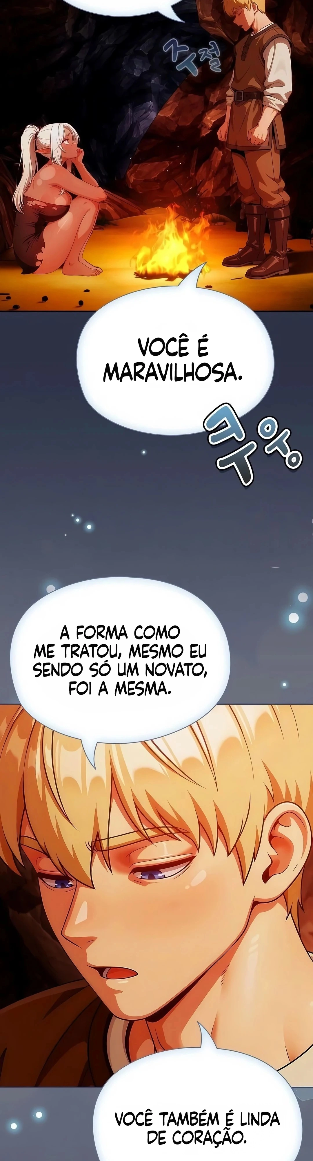 Fingindo ser um elfo sombrio bronzeado! Capítulo 5 Página 34