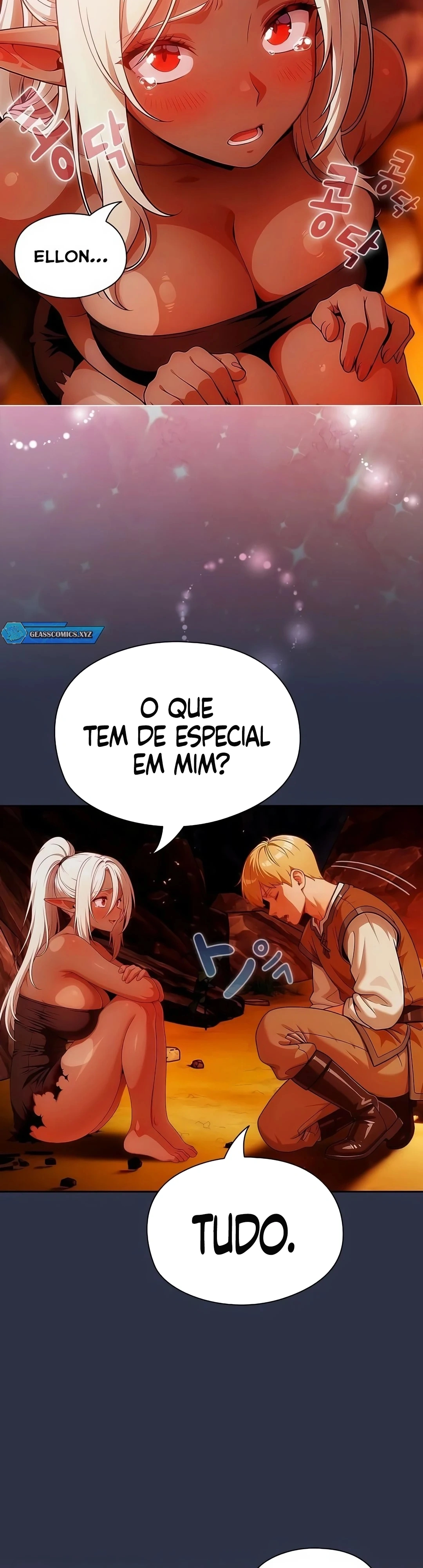 Fingindo ser um elfo sombrio bronzeado! Capítulo 5 Página 36