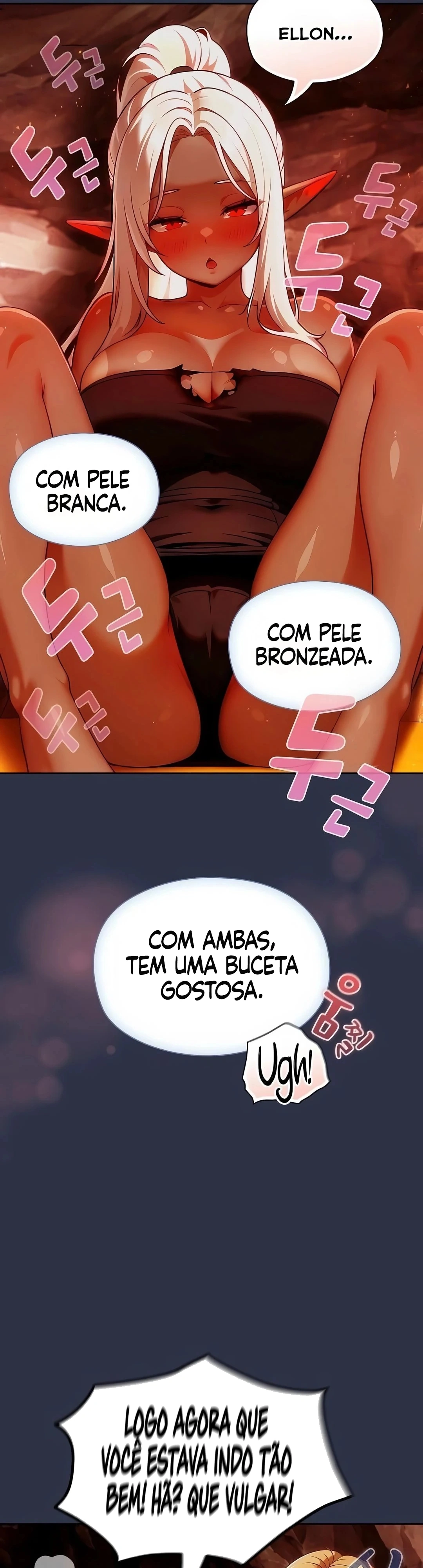 Fingindo ser um elfo sombrio bronzeado! Capítulo 5 Página 37