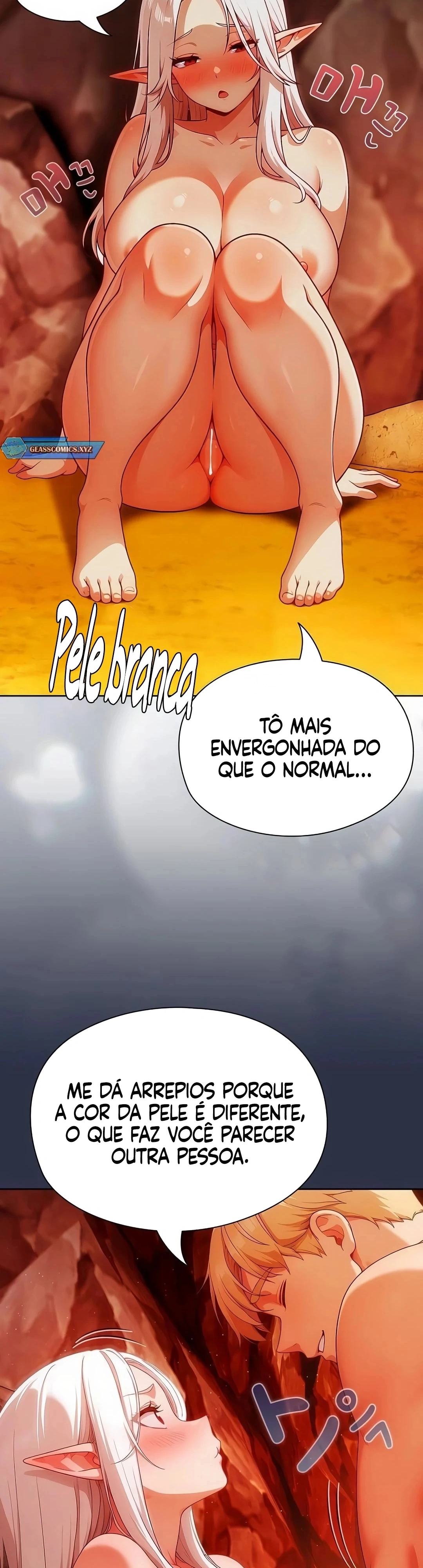 Fingindo ser um elfo sombrio bronzeado! Capítulo 5 Página 40