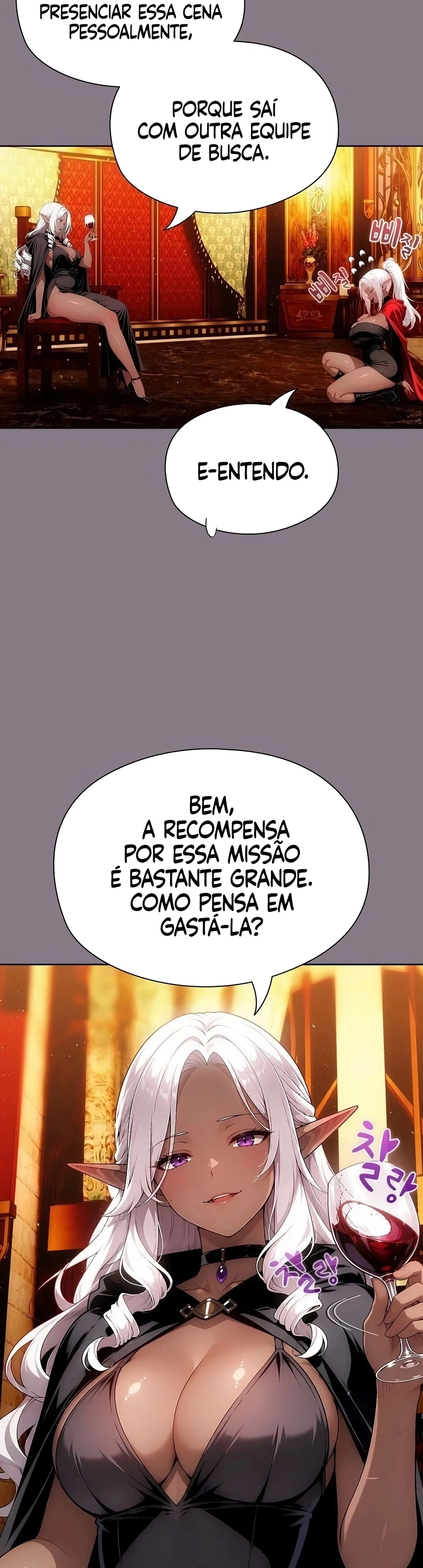 Fingindo ser um elfo sombrio bronzeado! Capítulo 6 Página 32