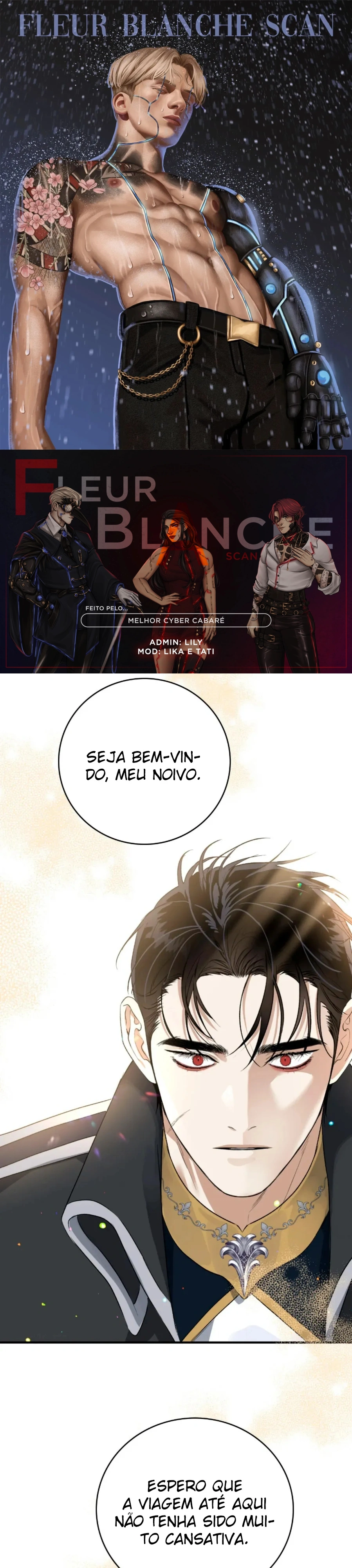 Flores da Noite Branca Capítulo 2 Página 1