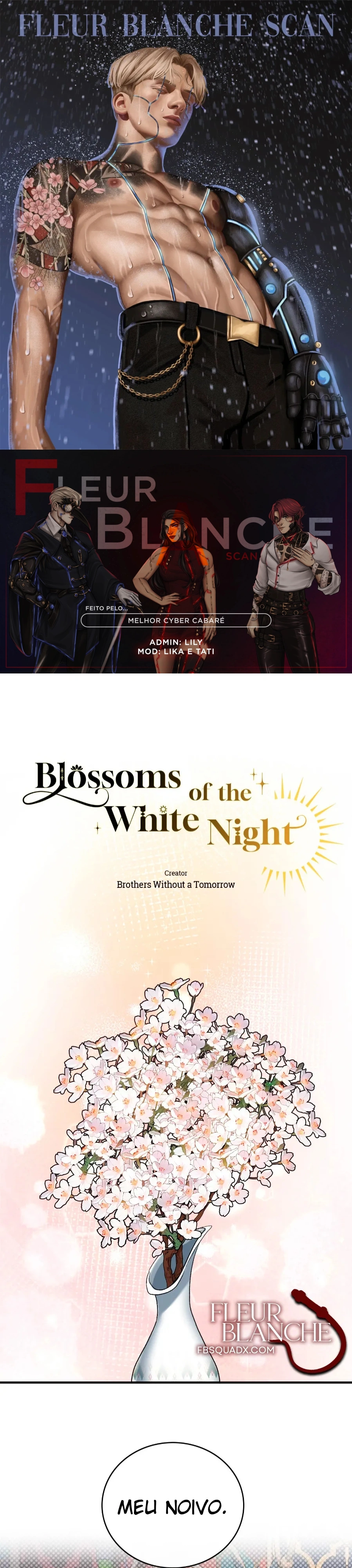 Flores da Noite Branca Capítulo 3 Página 1