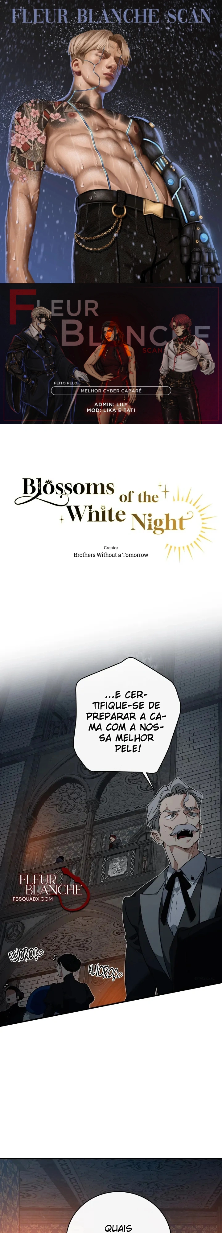 Flores da Noite Branca Capítulo 8 Página 1