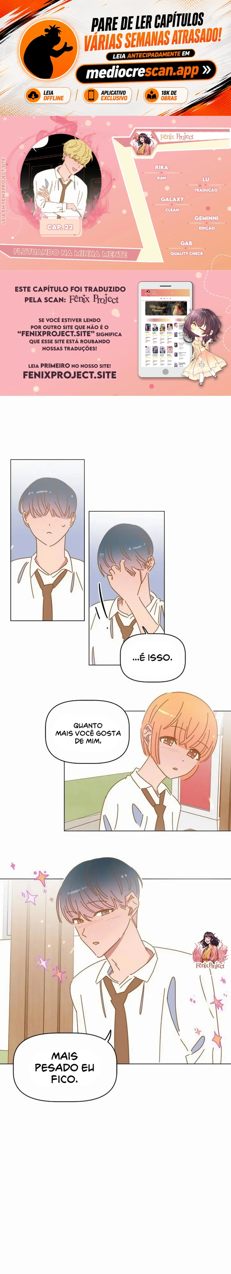 Flutuando na Minha Mente Capítulo 22 Página 1