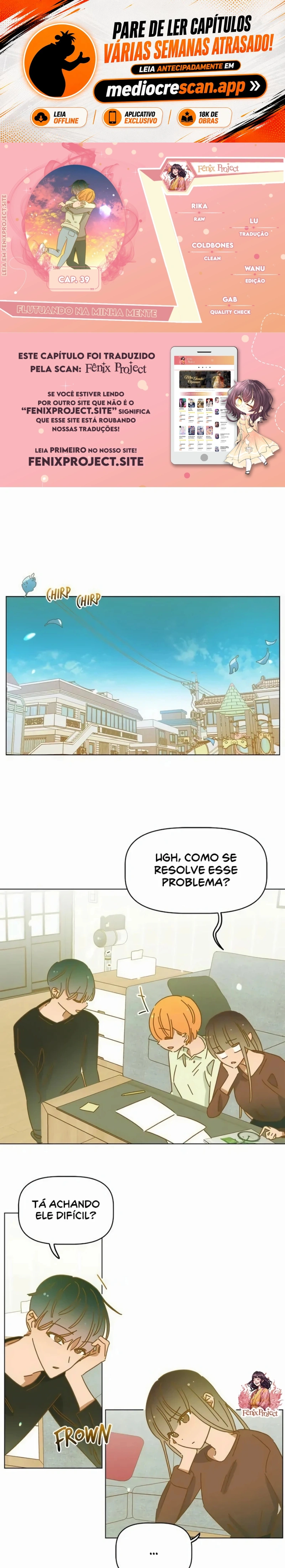 Flutuando na Minha Mente Capítulo 39 Página 1