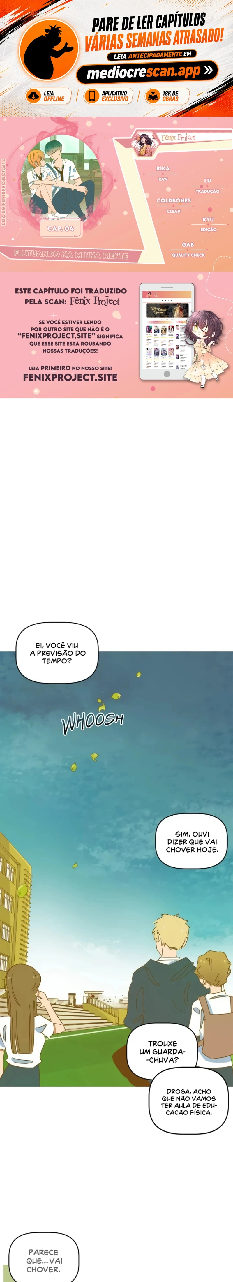 Flutuando na Minha Mente Capítulo 4 Página 1