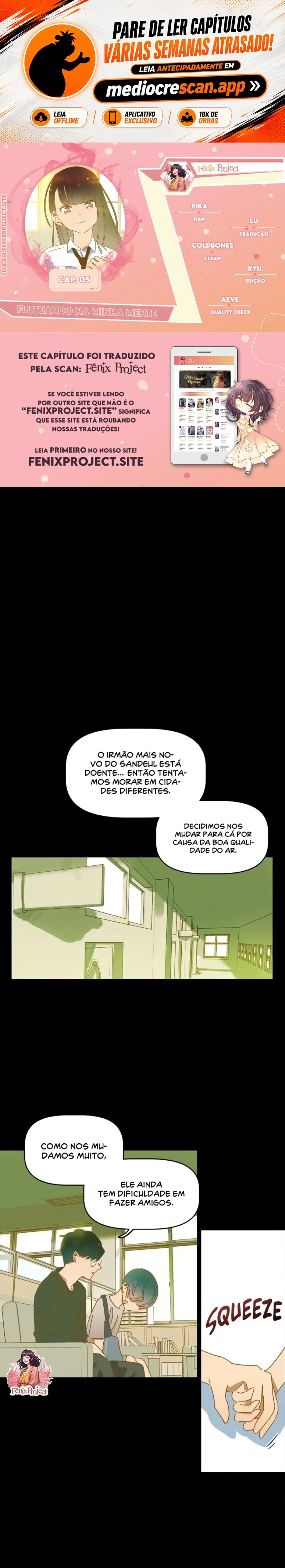 Flutuando na Minha Mente Capítulo 5 Página 1