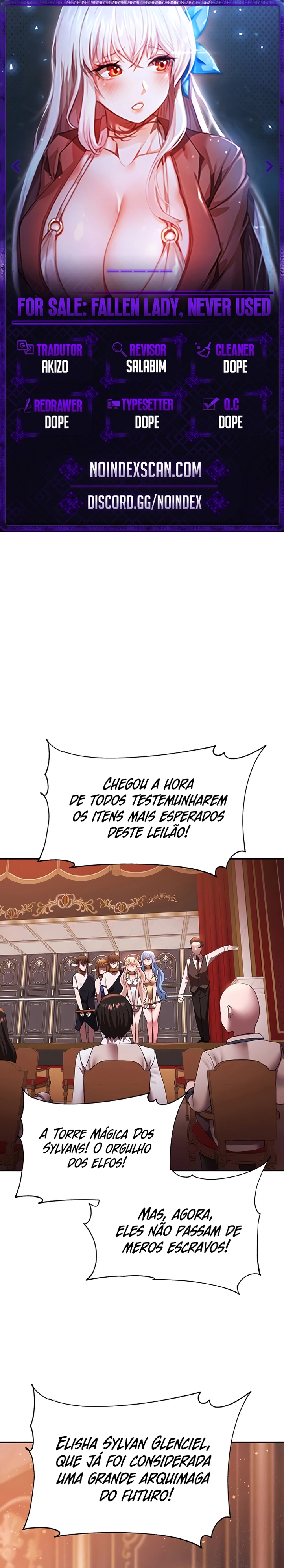 For Sale: Fallen Lady, Never Used Capítulo 24 Página 1