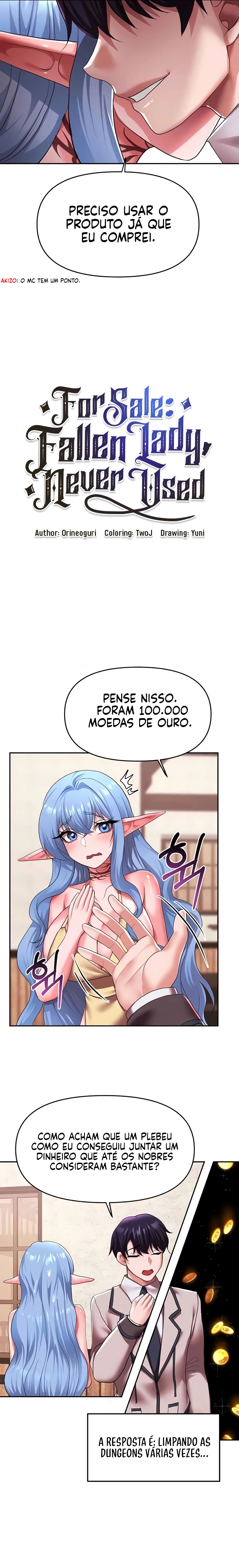 For Sale: Fallen Lady, Never Used Capítulo 25 Página 11