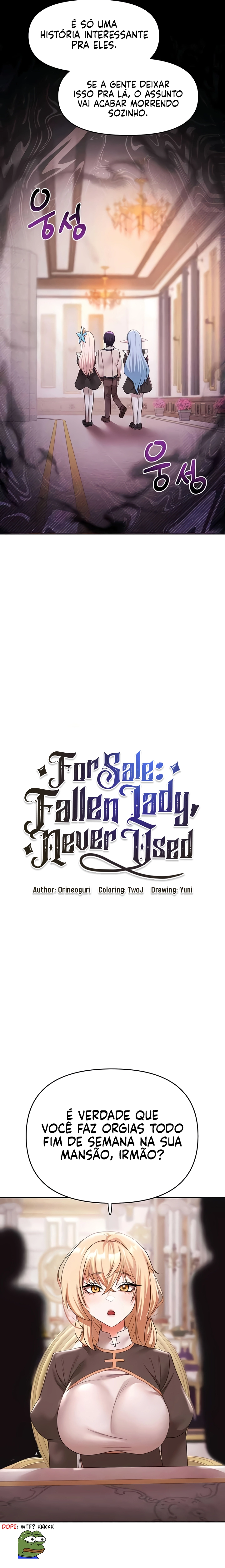 For Sale: Fallen Lady, Never Used Capítulo 31 Página 11