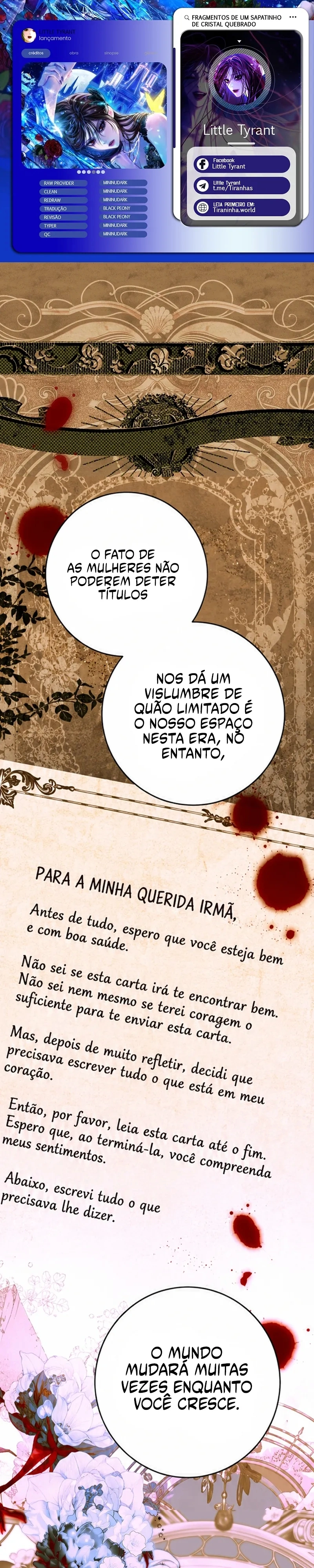 Fragmentos de um Sapatinho de Cristal Quebrado Capítulo 33 Página 1