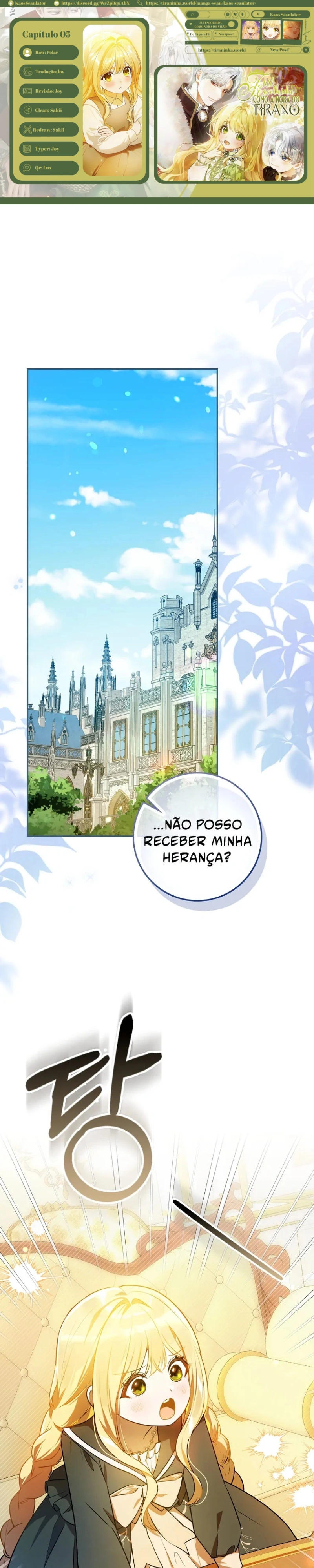 Fui Escolhida Para Ser a Nora do Tirano Capítulo 5 Página 1