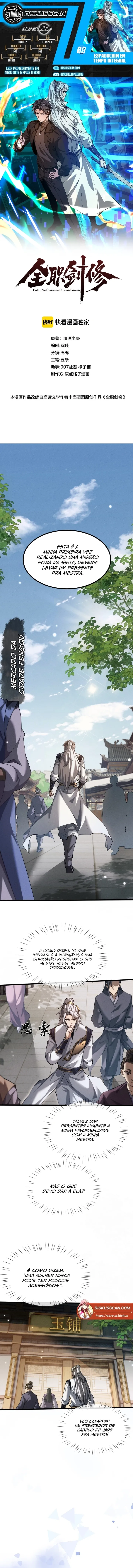 Full-Time swordsman Capítulo 8 Página 1