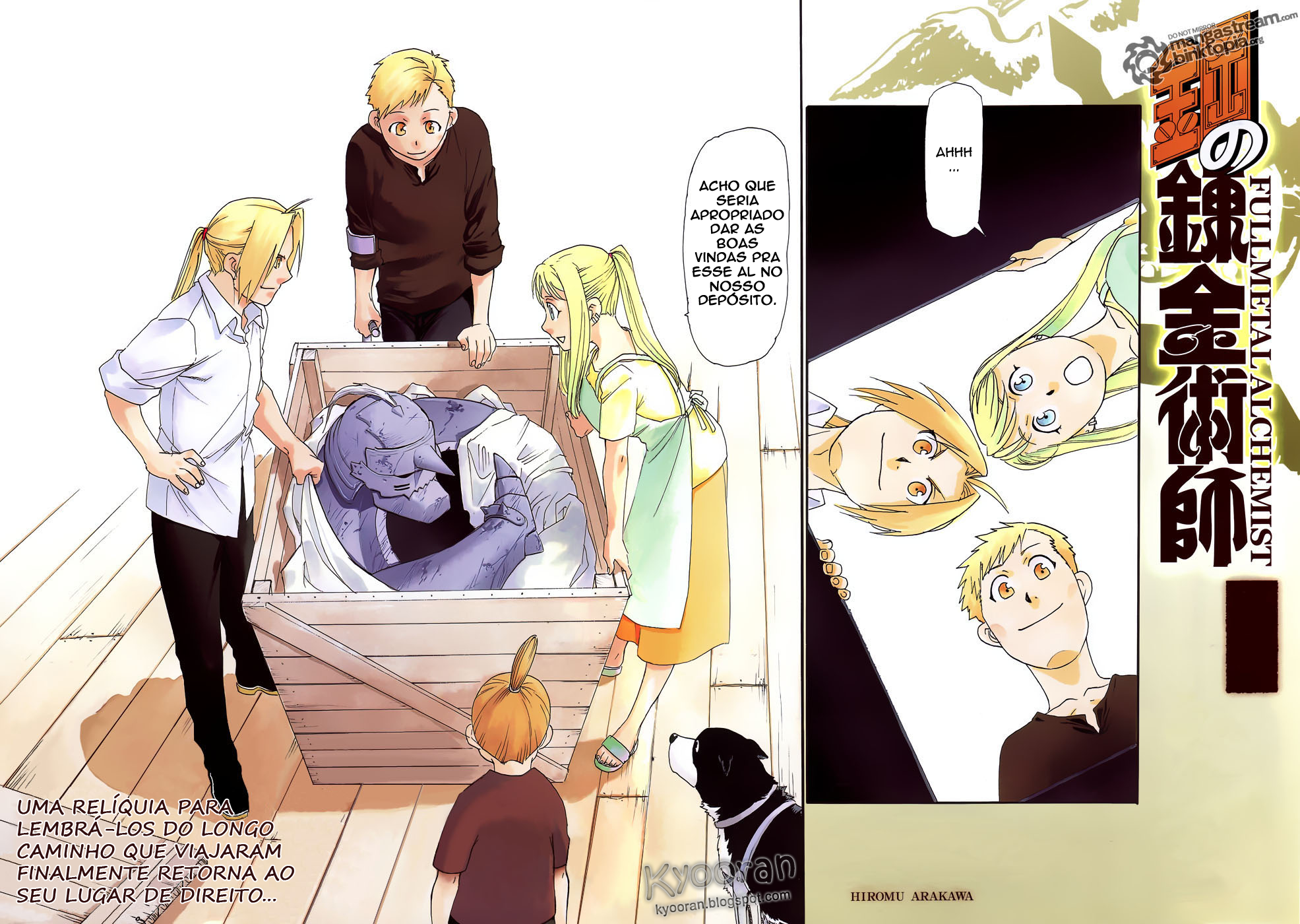 Fullmetal Alchemist Capítulo 108.1 Página 3