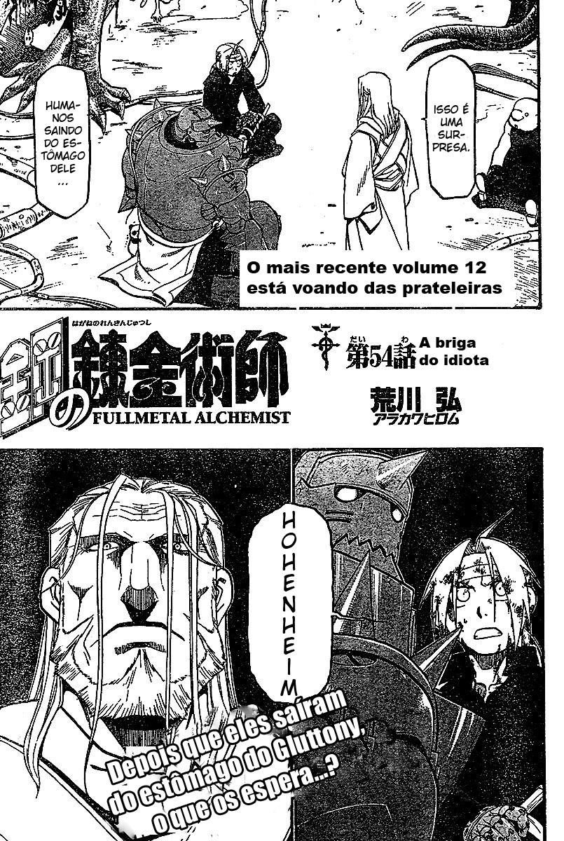 Fullmetal Alchemist Capítulo 54 Página 1