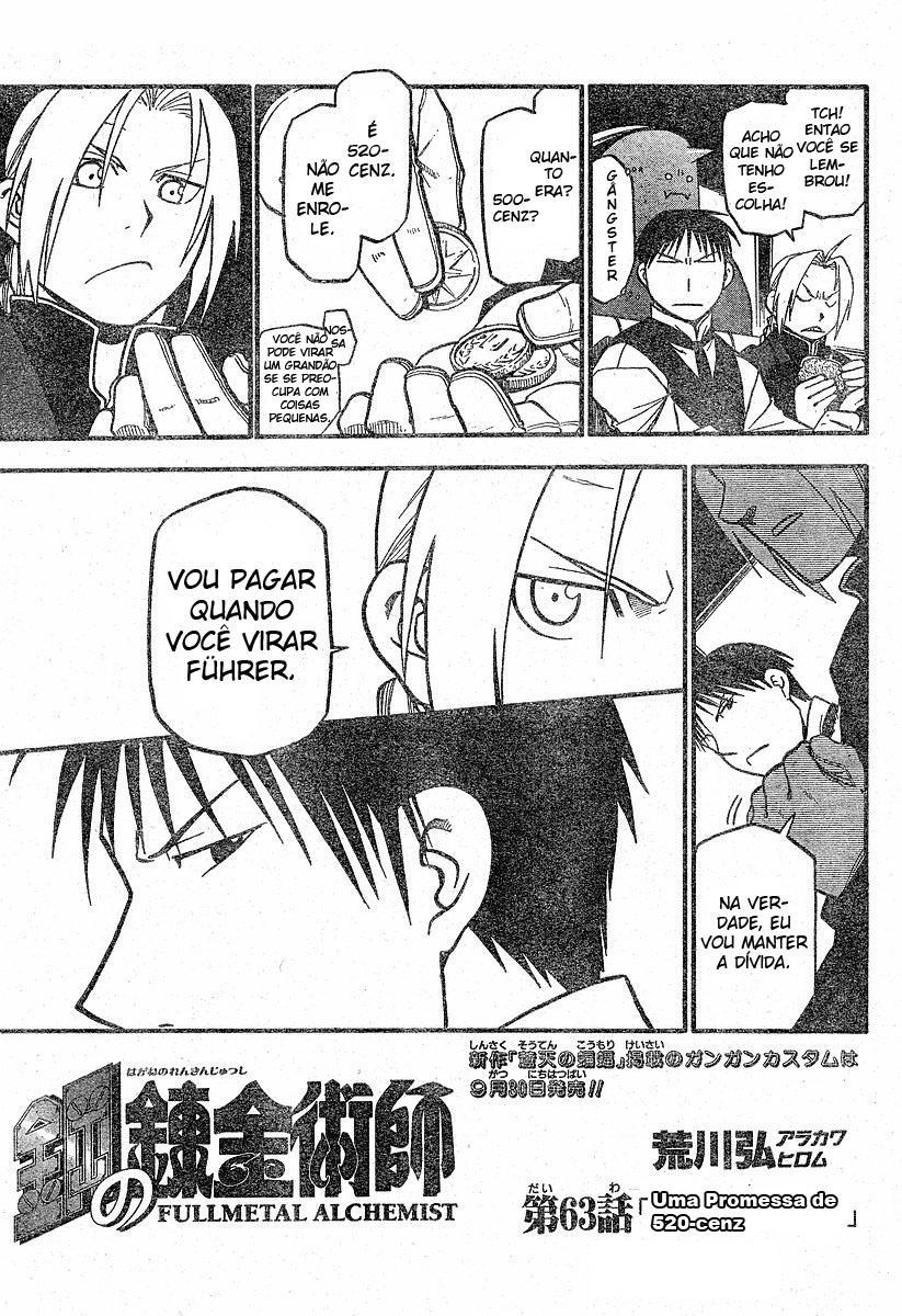 Fullmetal Alchemist Capítulo 63 Página 3