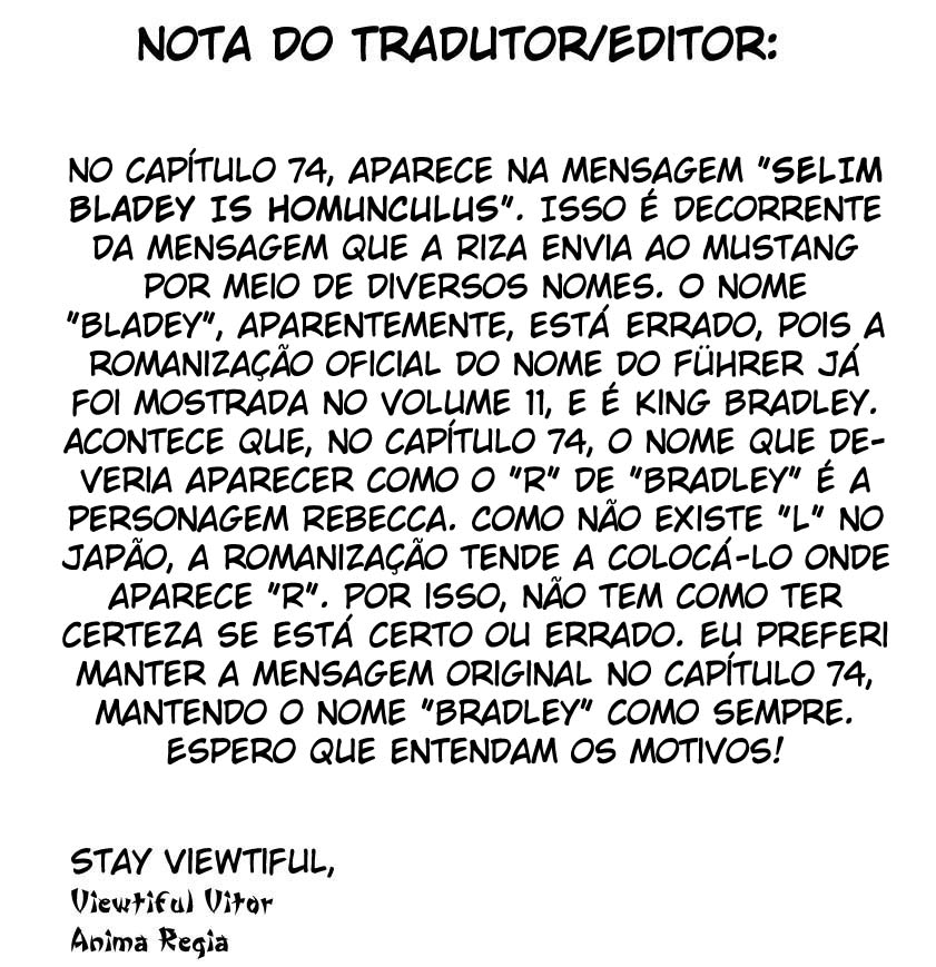 Fullmetal Alchemist Capítulo 74 Página 38