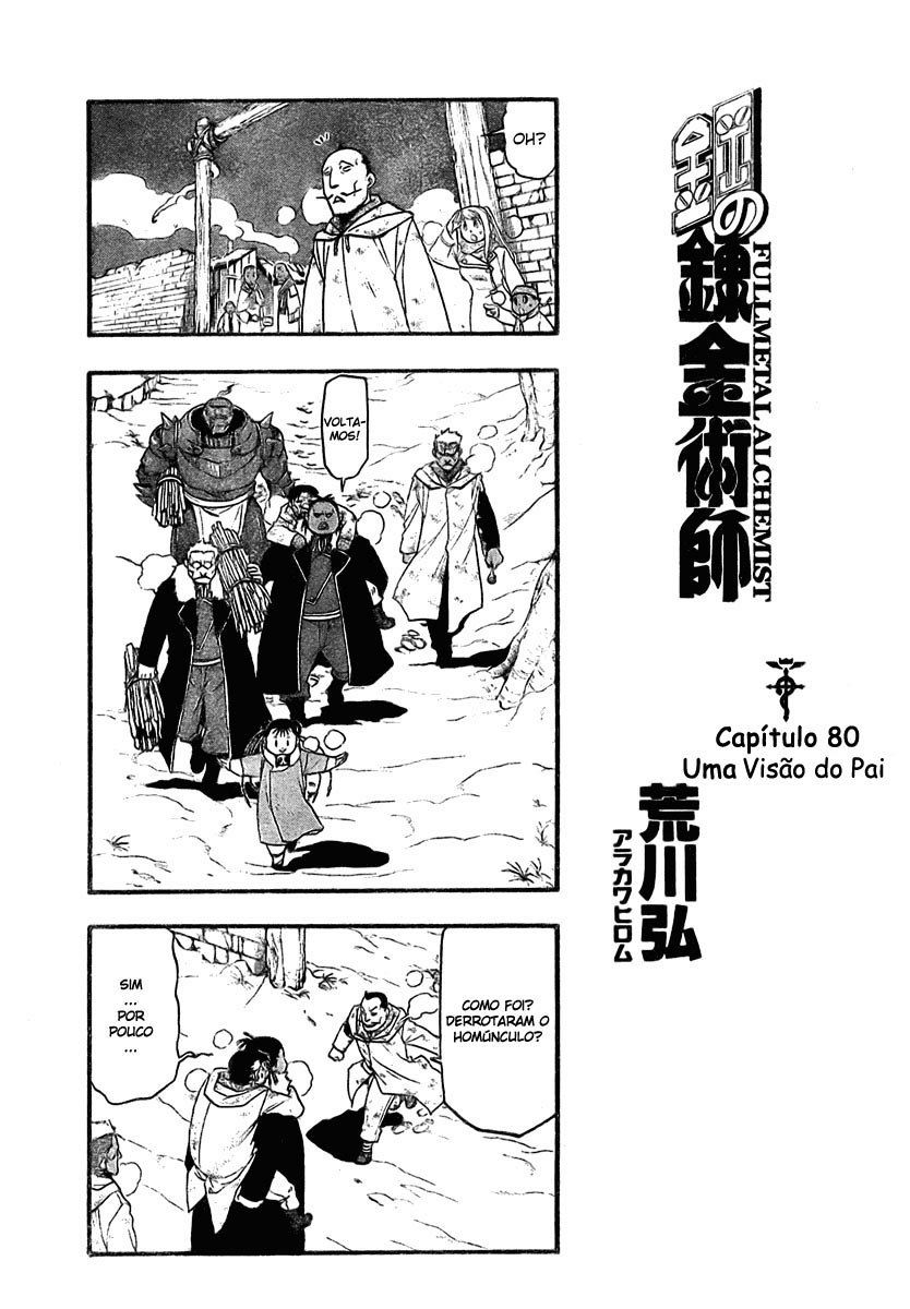 Fullmetal Alchemist Capítulo 80 Página 3