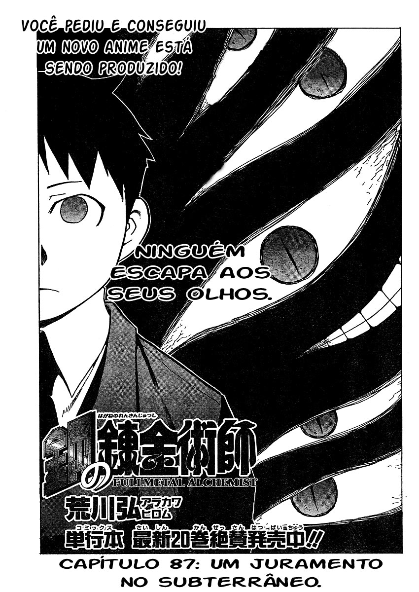 Fullmetal Alchemist Capítulo 87 Página 1