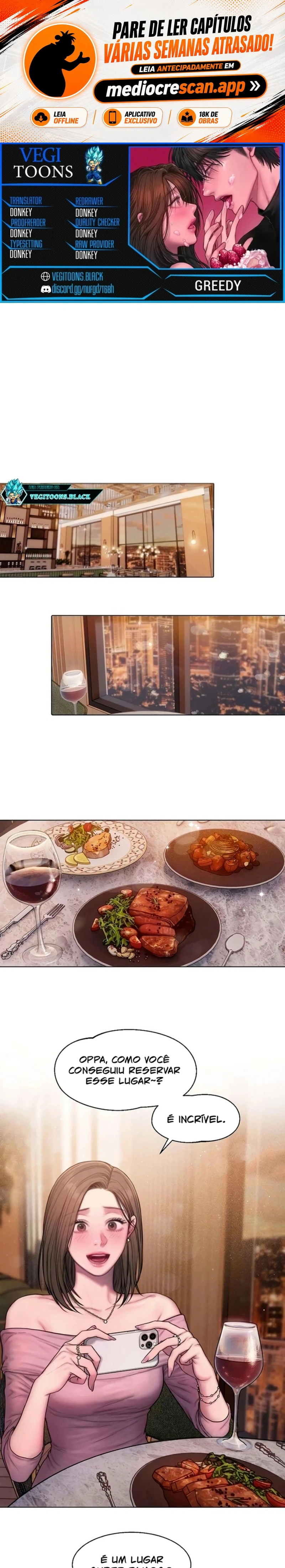 Ganância Capítulo 3 Página 1