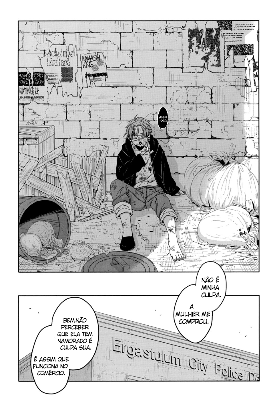 Gangsta Capítulo 28.1 Página 3