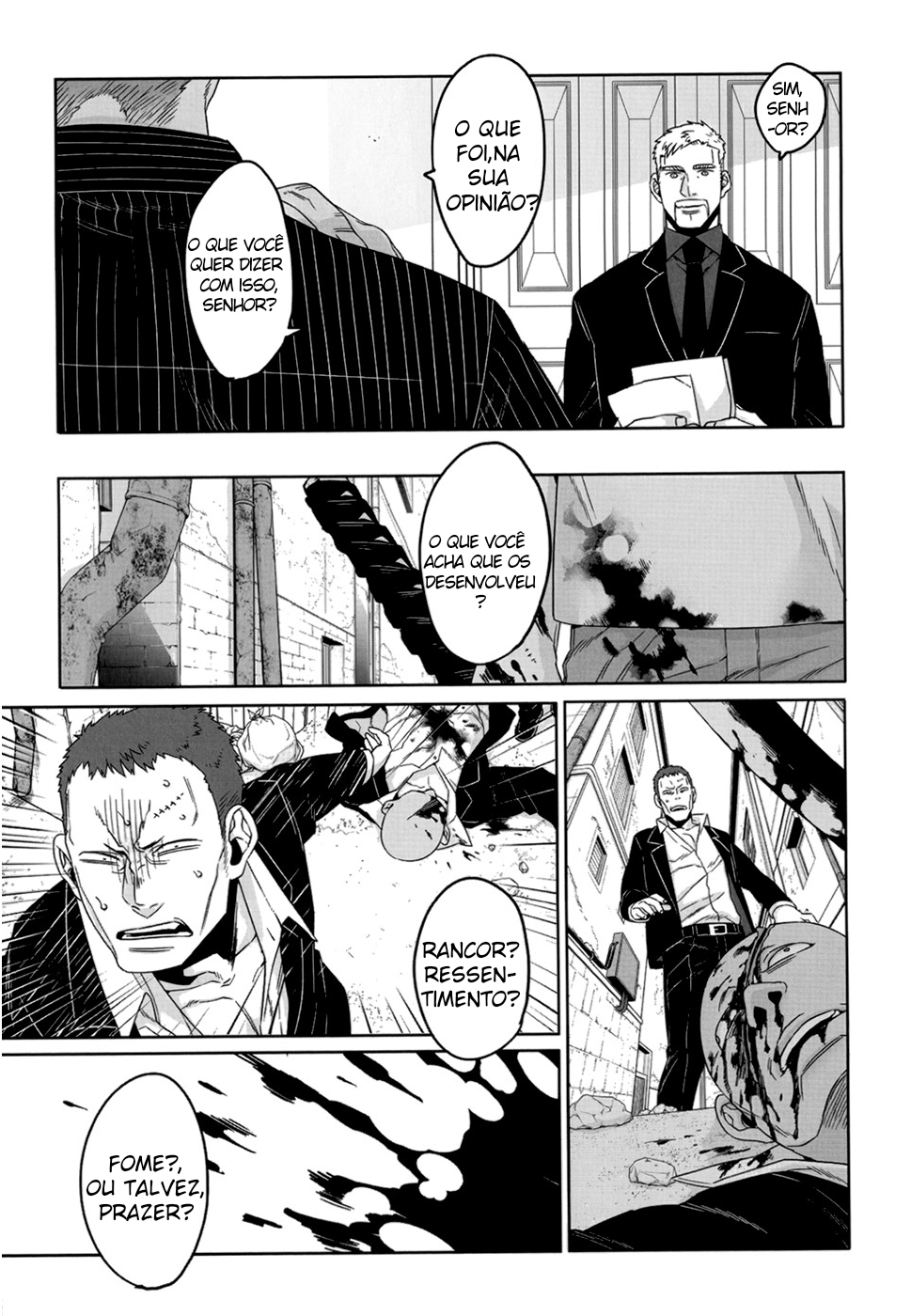 Gangsta Capítulo 28.1 Página 9