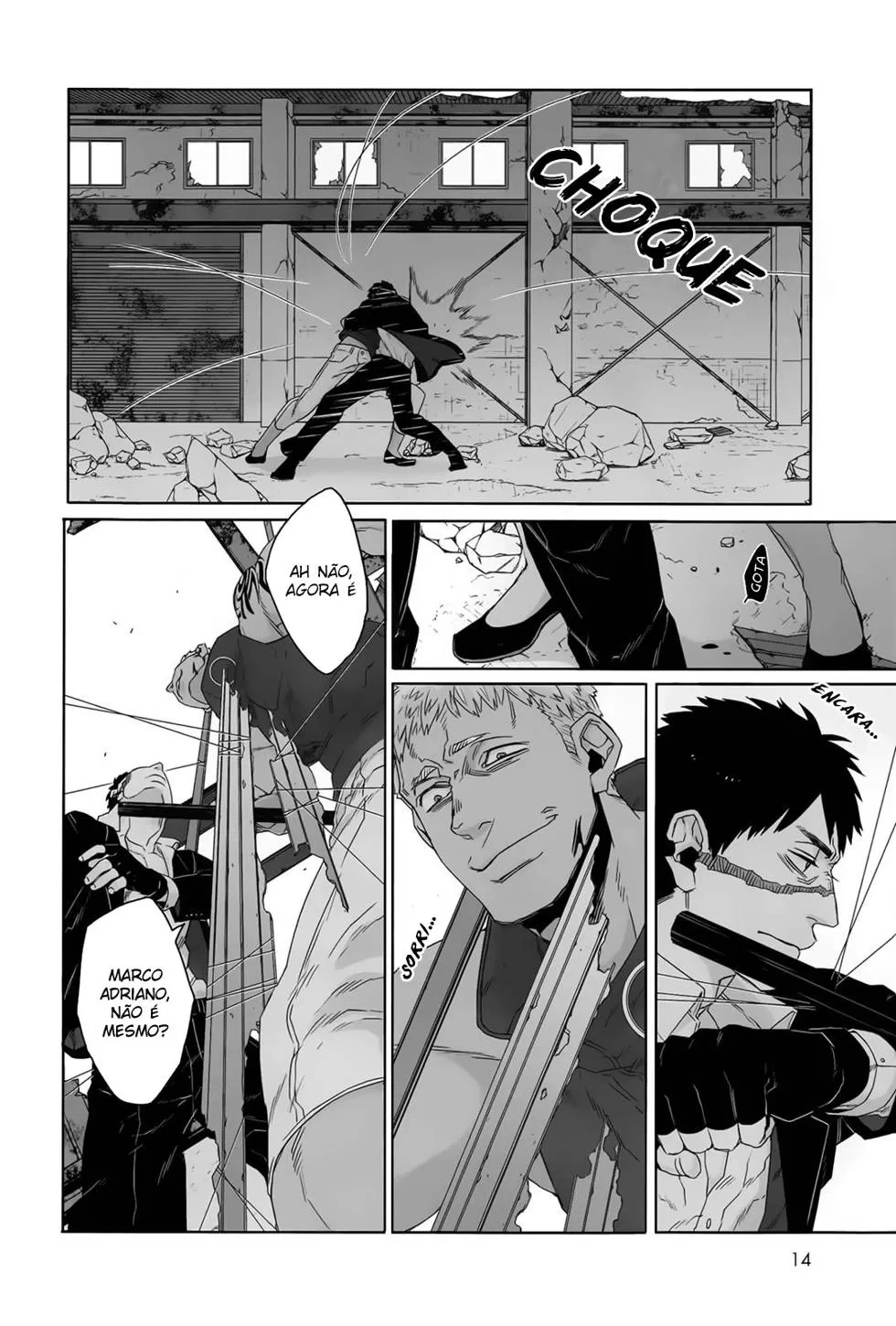 Gangsta Capítulo 39 Página 8