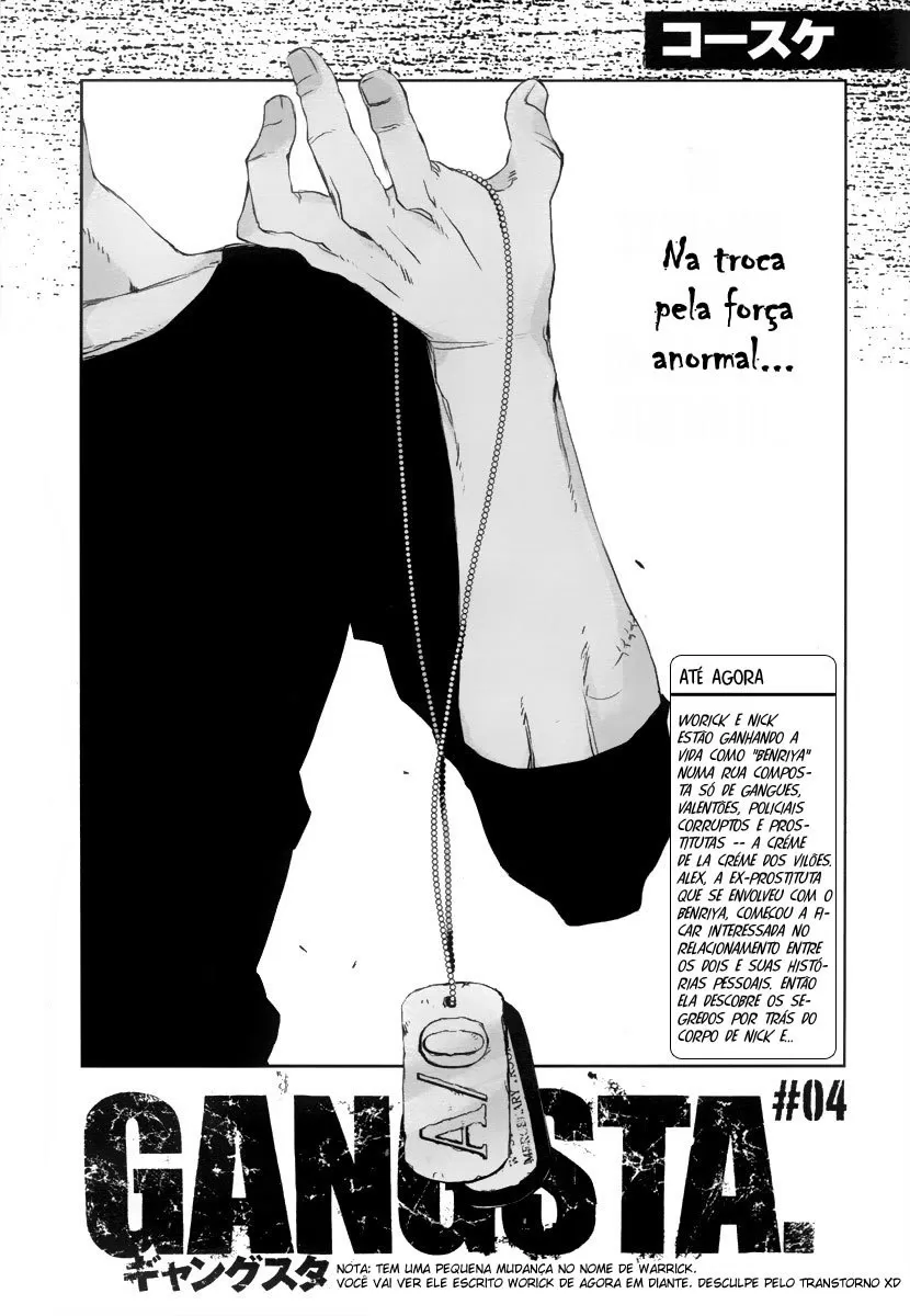 Gangsta Capítulo 4 Página 1