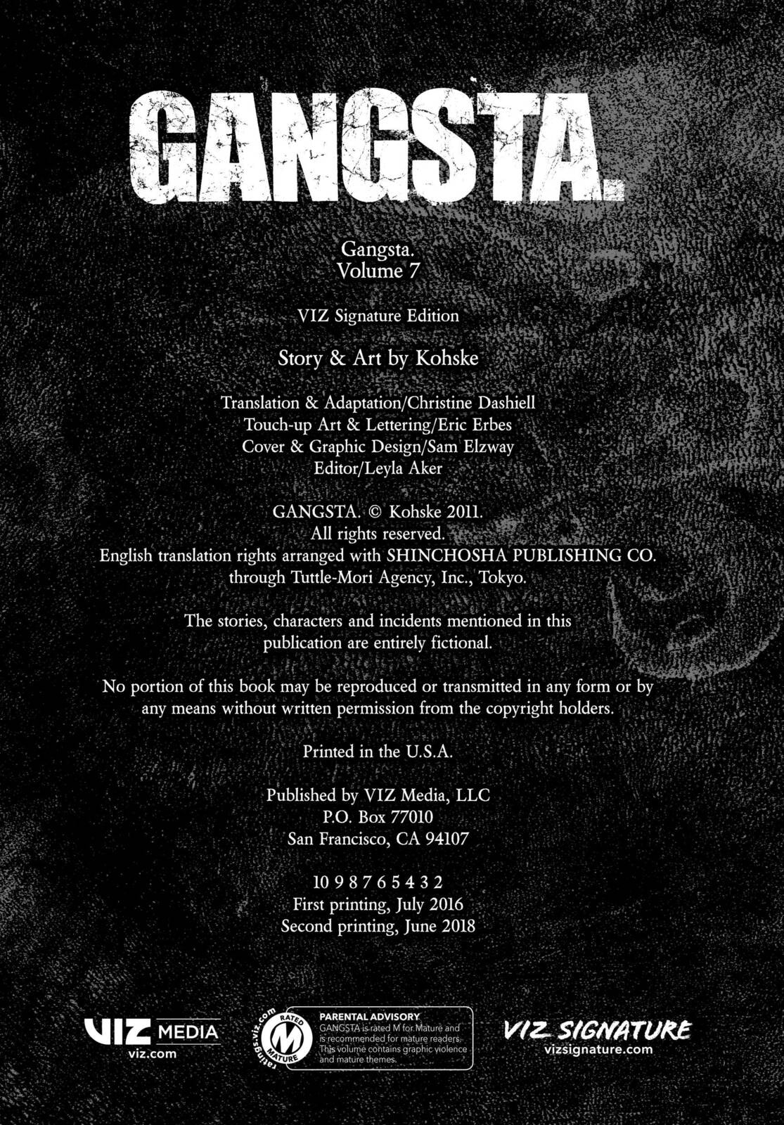 Gangsta Capítulo 41.5 Página 8