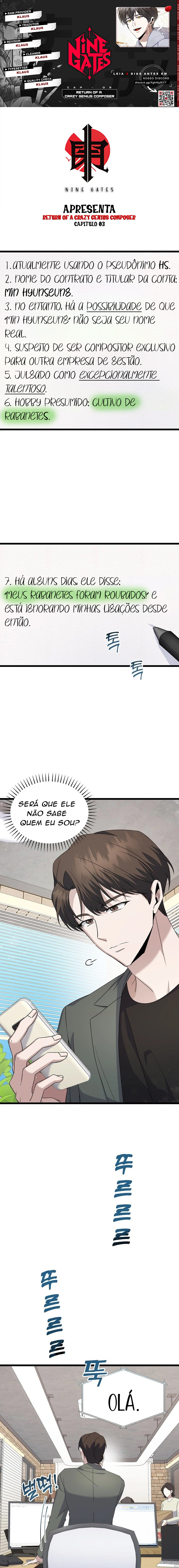 Genius Lout Composer Returns Capítulo 3 Página 1