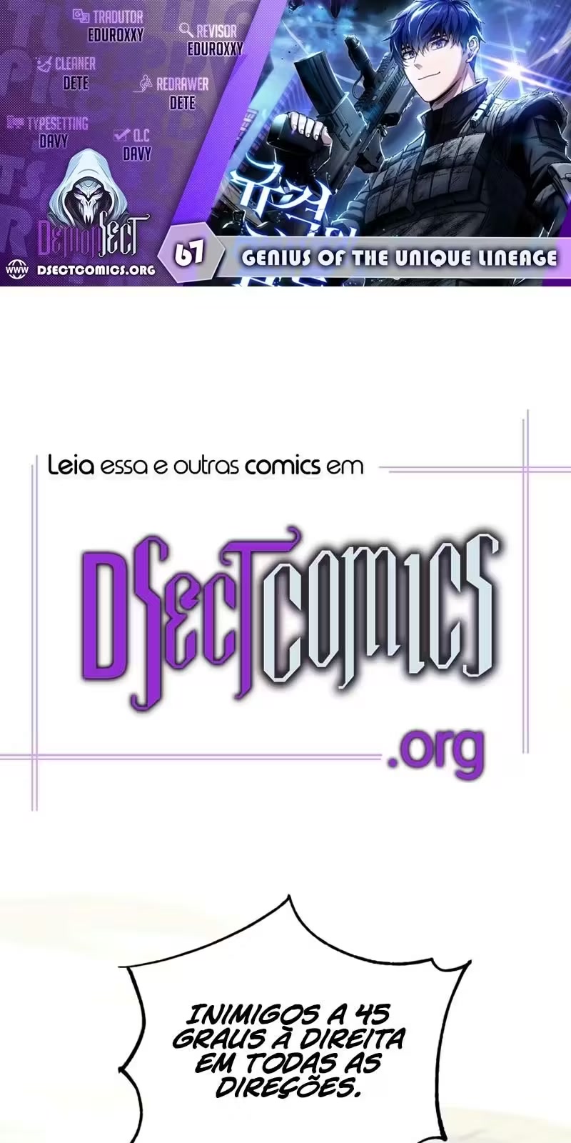 Genius of the Unique Lineage Capítulo 67 Página 1