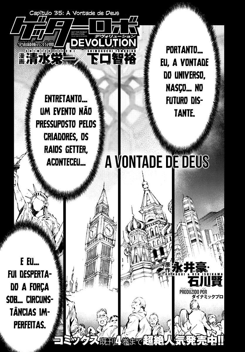 Getter Robo Devolution Capítulo 35 Página 2