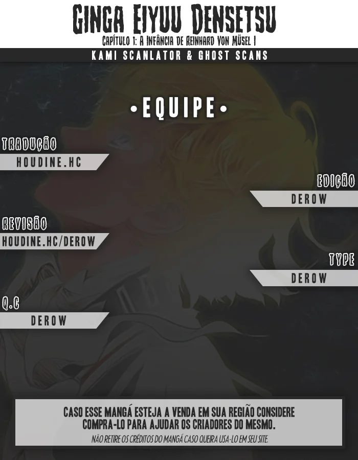 Ginga Eiyuu Densetsu Capítulo 1 Página 1