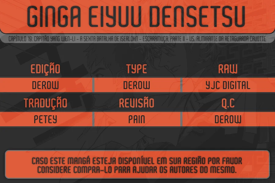 Ginga Eiyuu Densetsu Capítulo 19 Página 1