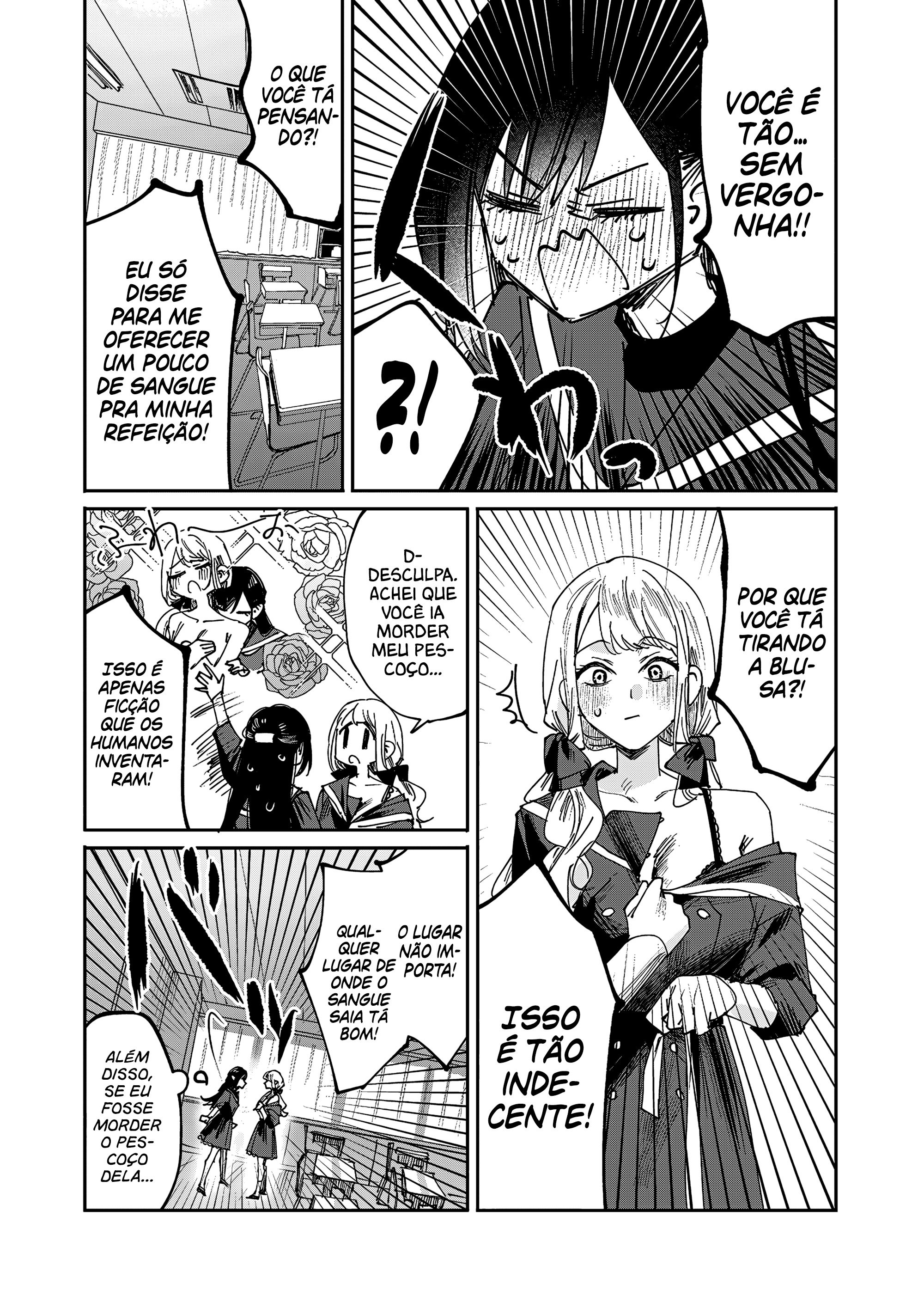 Girls x Vampire Capítulo 2 Página 5