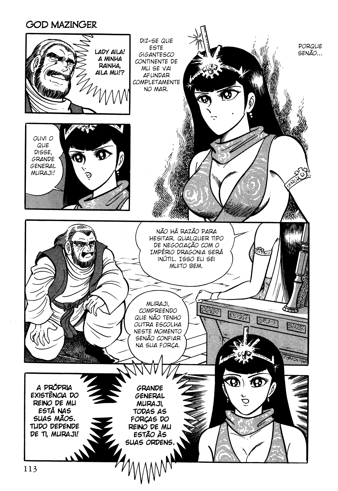 God Mazinger Capítulo 3 Página 13