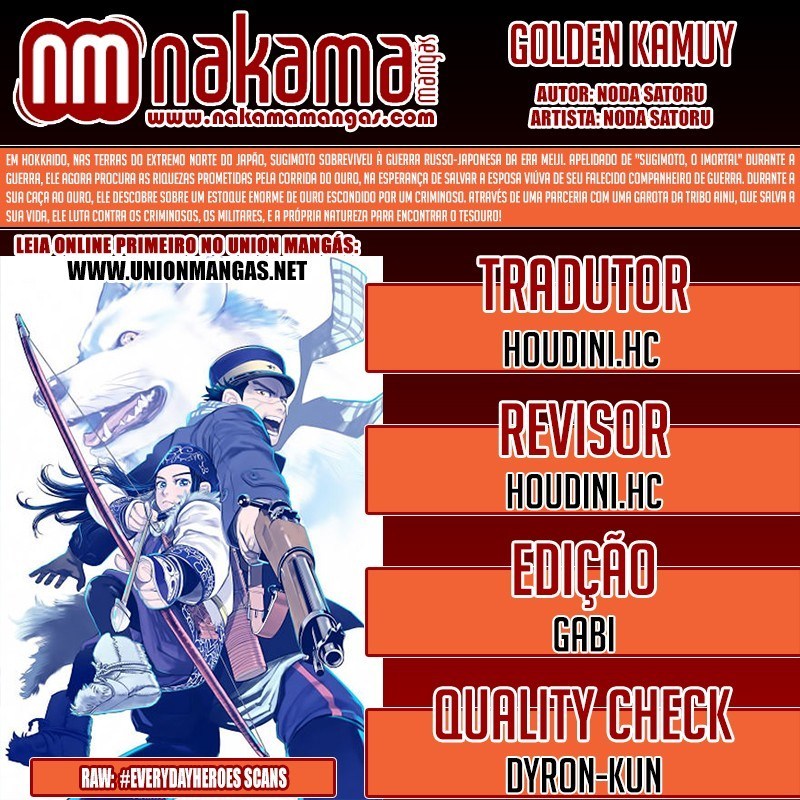 Golden Kamuy Capítulo 22 Página 1