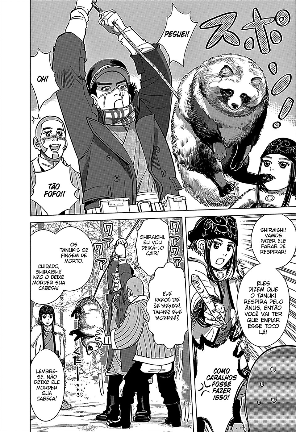 Golden Kamuy Capítulo 36 Página 10
