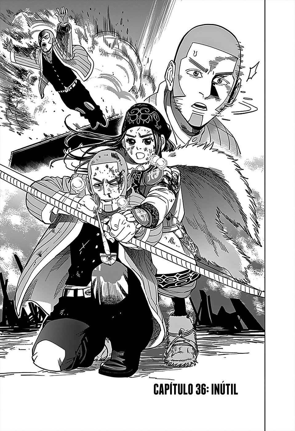 Golden Kamuy Capítulo 36 Página 3