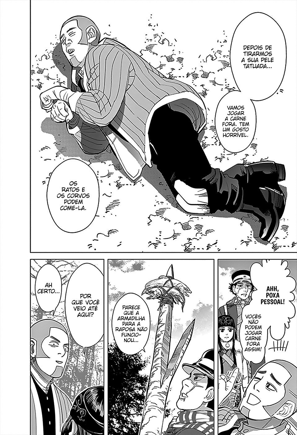 Golden Kamuy Capítulo 36 Página 4