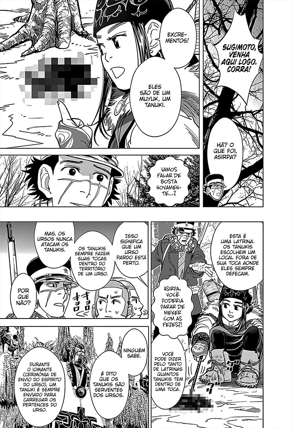 Golden Kamuy Capítulo 36 Página 7