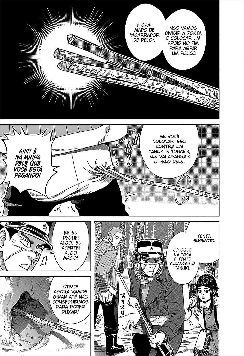 Golden Kamuy Capítulo 36 Página 9