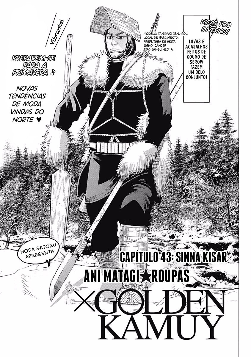 Golden Kamuy Capítulo 43 Página 3